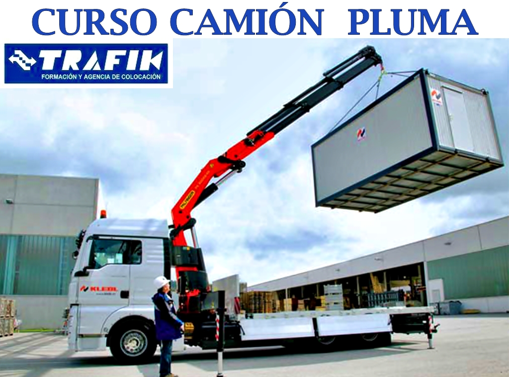 CURSOS CAMIÓN PLUMA - GRÚA AUTOCARGANTE