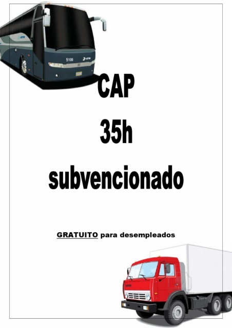 Últimas plazas curso Cap 35h subvencionado para camión y bus en Alicante y Elche