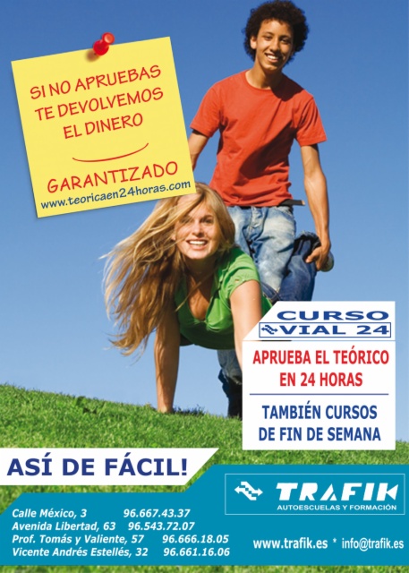 Curso intensivo teórica Vial-24. Tan SÓLO 24 HORAS!!