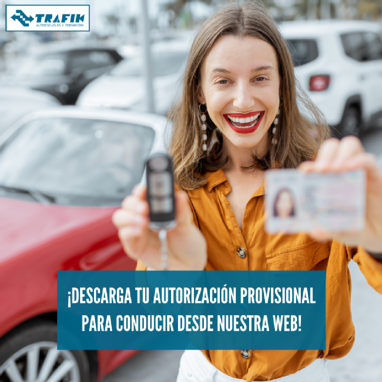 ¡Descarga ya tu autorización provisional para conducir desde nuestra web!