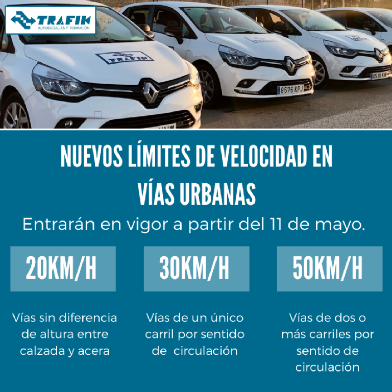 NUEVOS LÍMITES DE VELOCIDAD EN CIUDAD