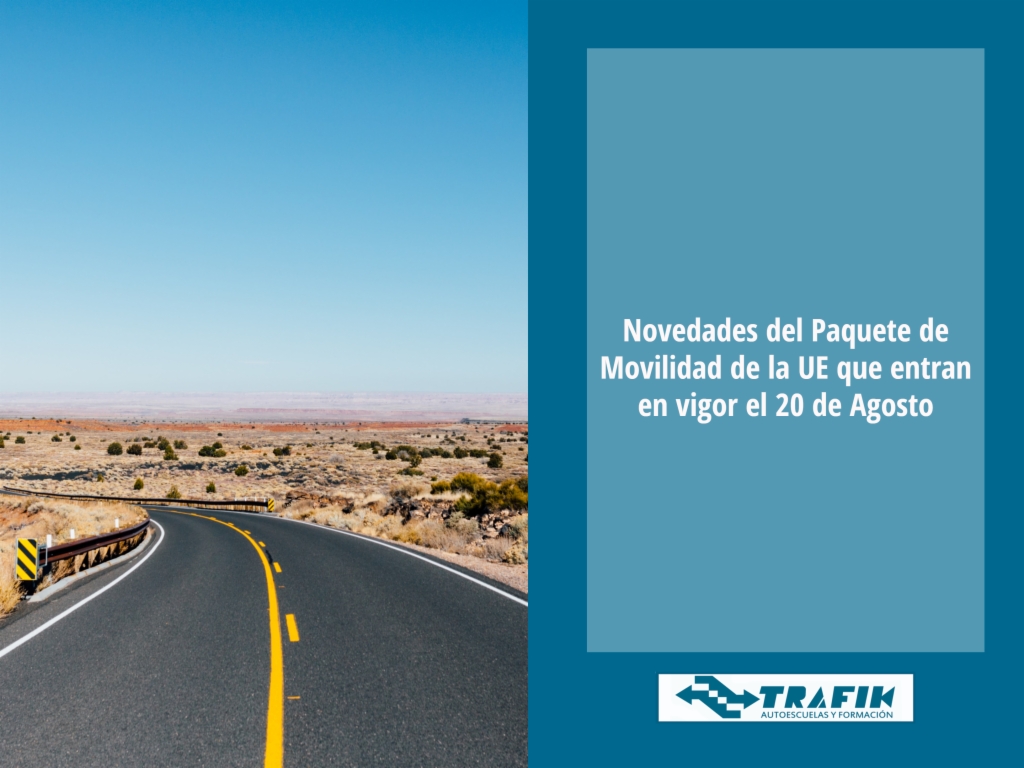 Novedades del Paquete de Movilidad de la UE que entran en vigor el 20 de Agosto