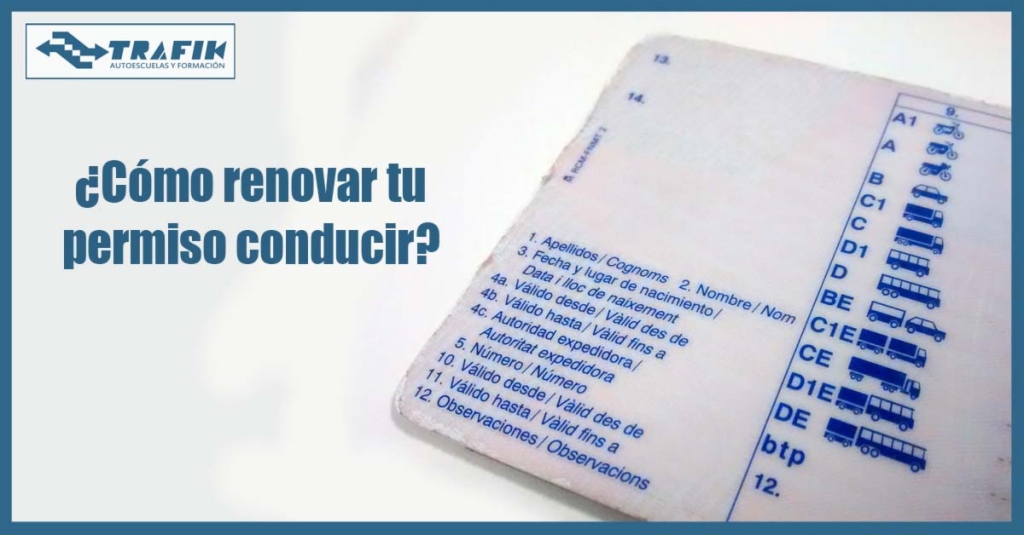 ¿Cómo renovar el carnet de conducir caducado?