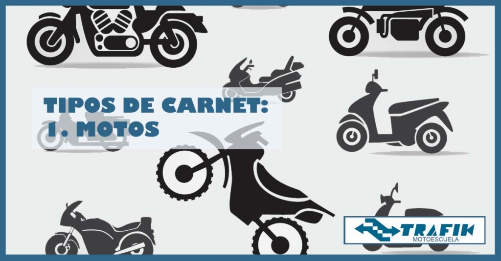 TIPOS DE PERMISOS DE CONDUCIR. 1) CARNETS DE MOTO